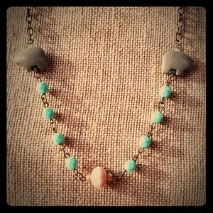Necklace with Zuni Bears